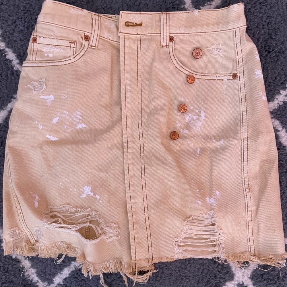 FREE PEOPLE wrap skirt.